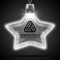 24" White Star Light-Up Pendant Necklace